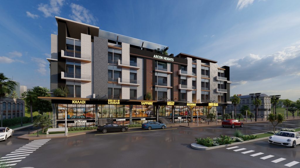 arcon heights bahria garden city
